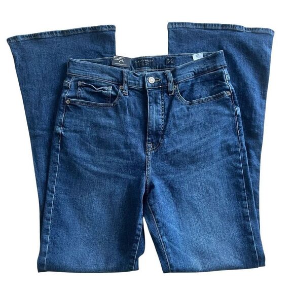 Lucky Brand Denim - New Lucky Brand Stevie High Rise Flare Jeans Women’s Size 10 30 Dark Denim NWT